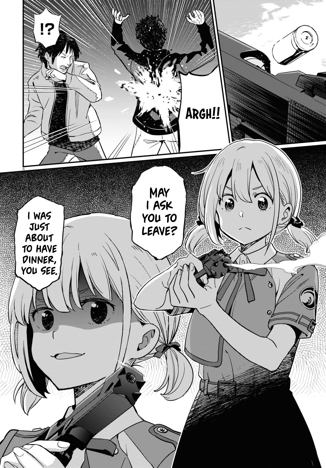 Read Lycoris Recoil ENGLISH Manga Online