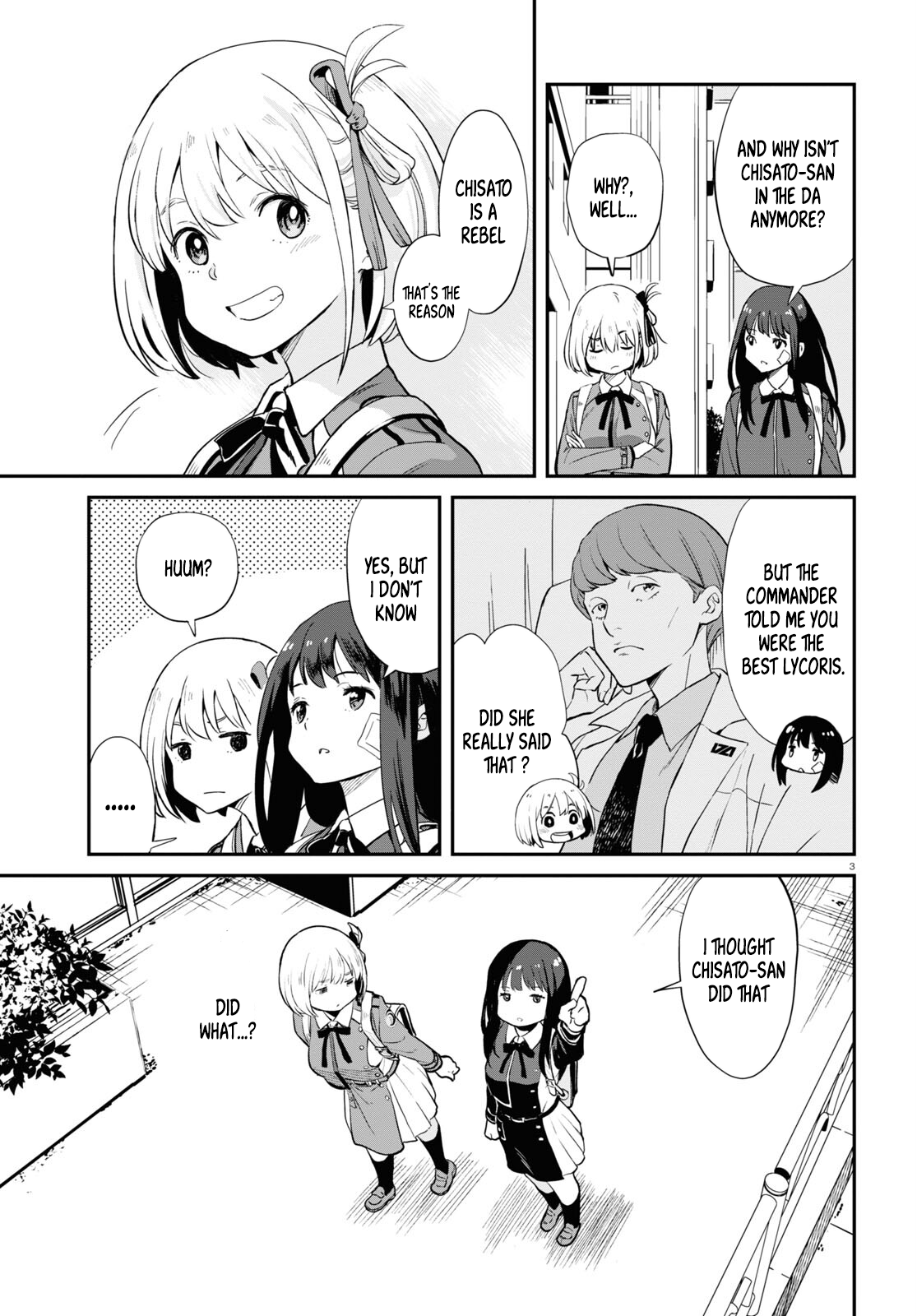 Read Lycoris Recoil ENGLISH Manga Online