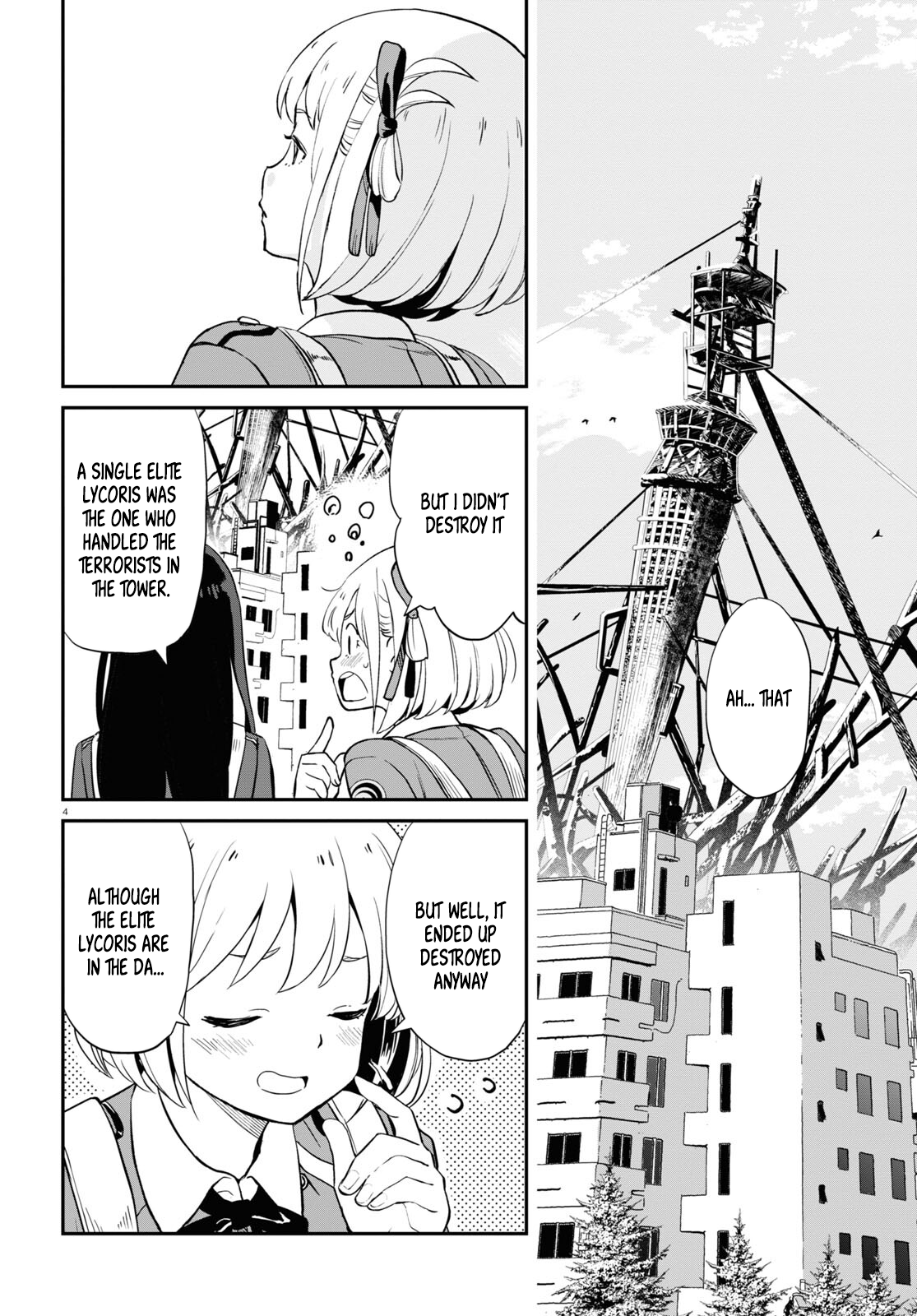 Read Lycoris Recoil ENGLISH Manga Online