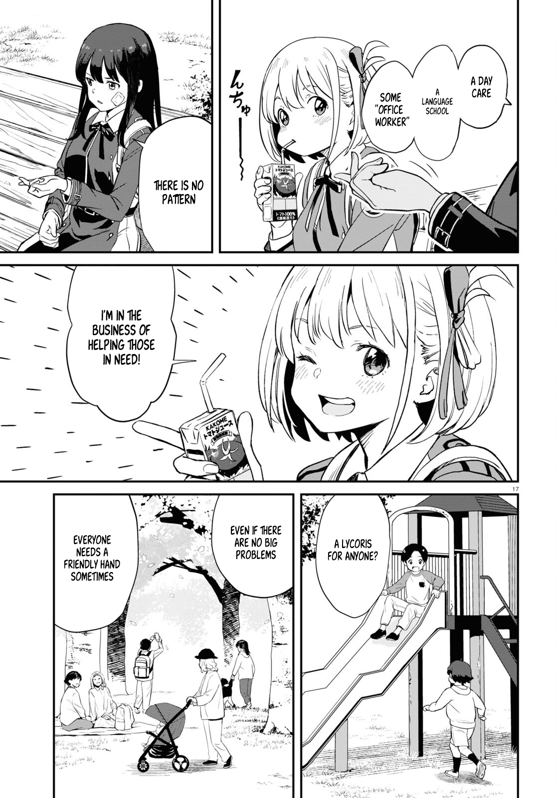 Read Lycoris Recoil ENGLISH Manga Online