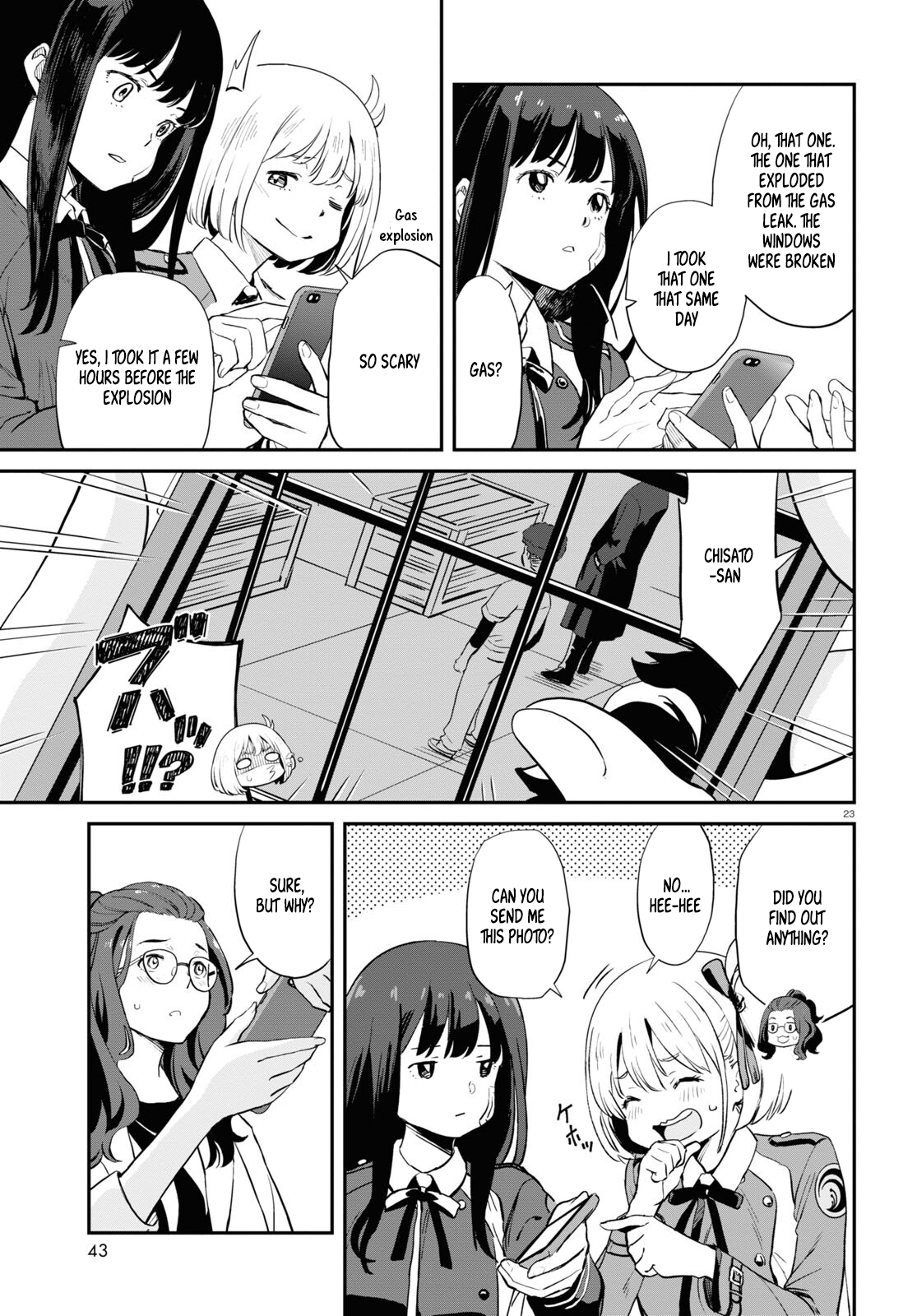 Read Lycoris Recoil ENGLISH Manga Online