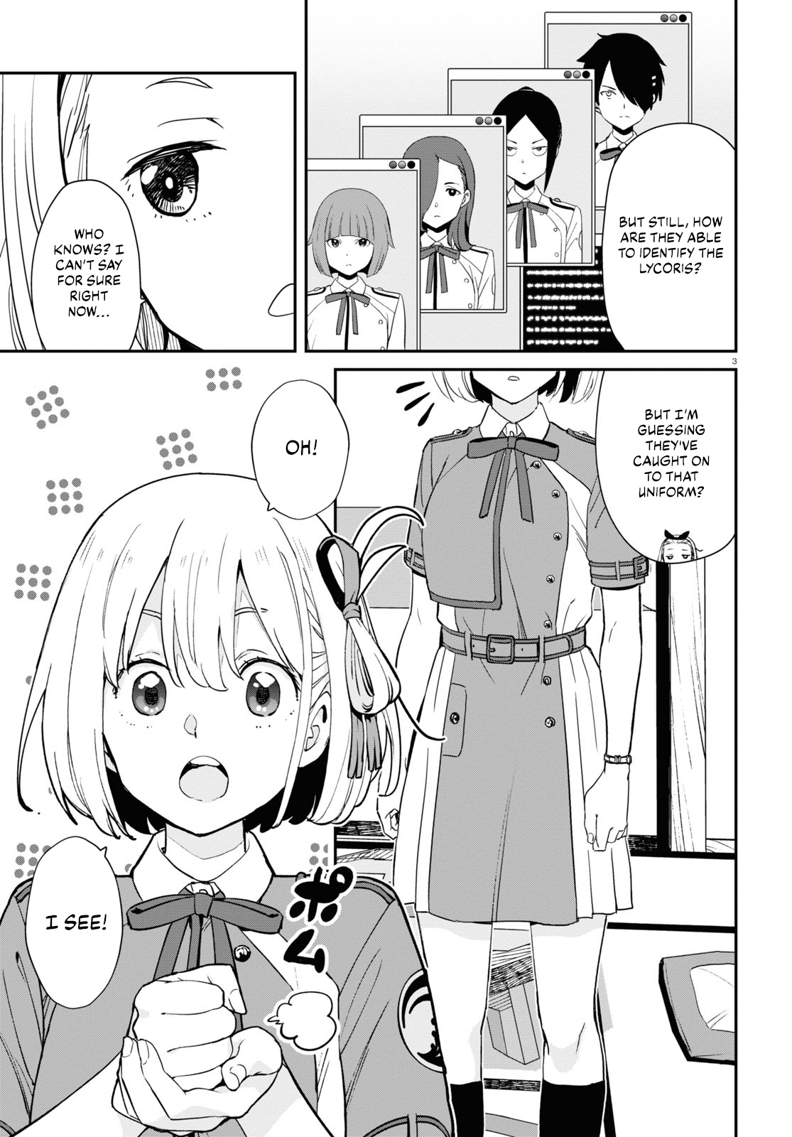 Read Lycoris Recoil ENGLISH Manga Online