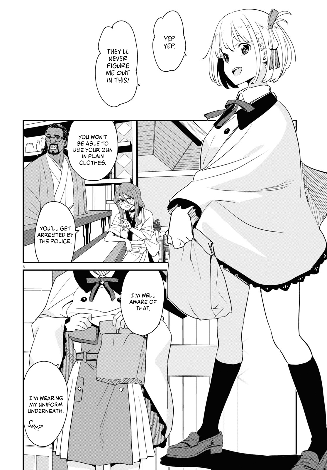 Read Lycoris Recoil ENGLISH Manga Online