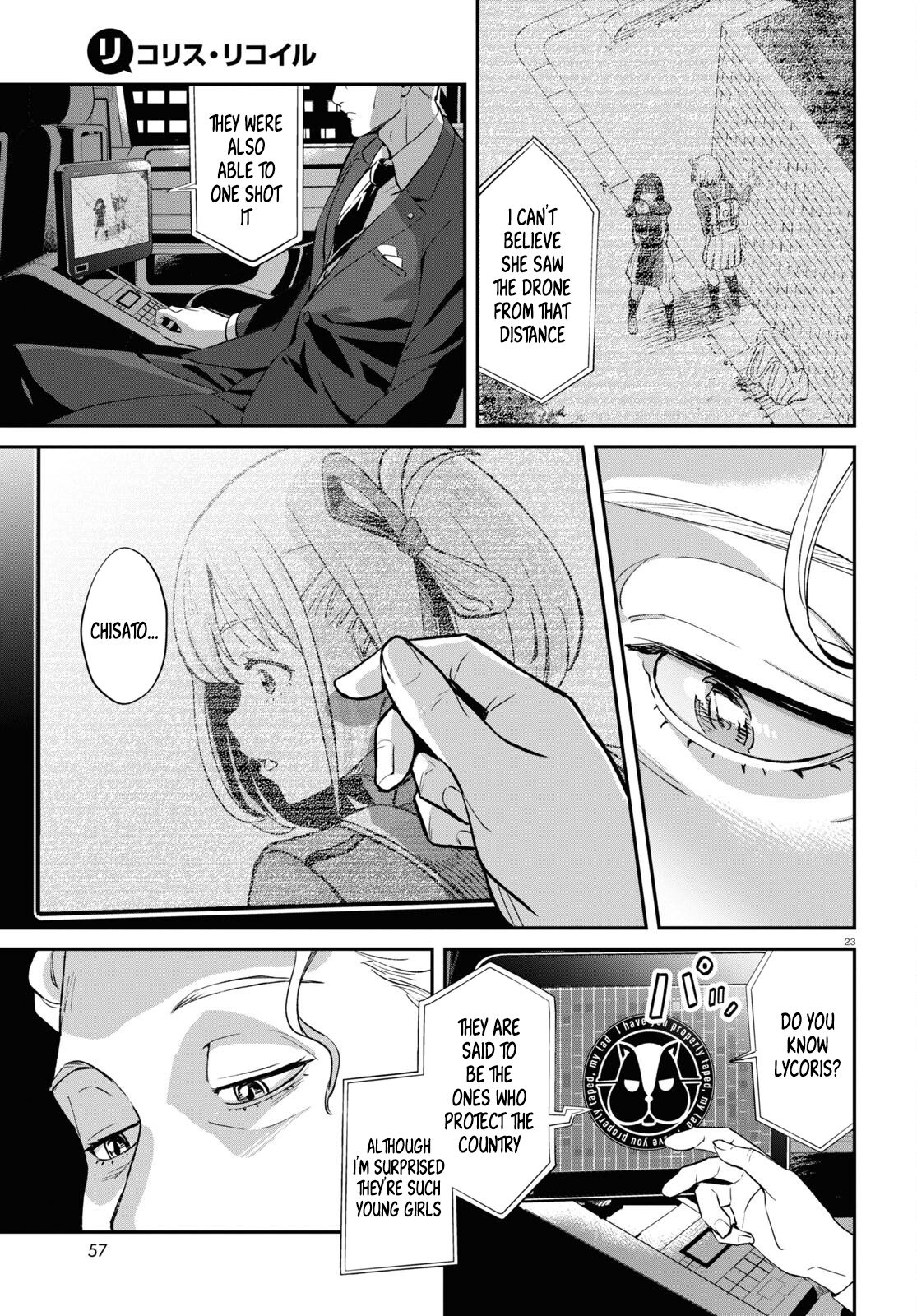 Read Lycoris Recoil ENGLISH Manga Online