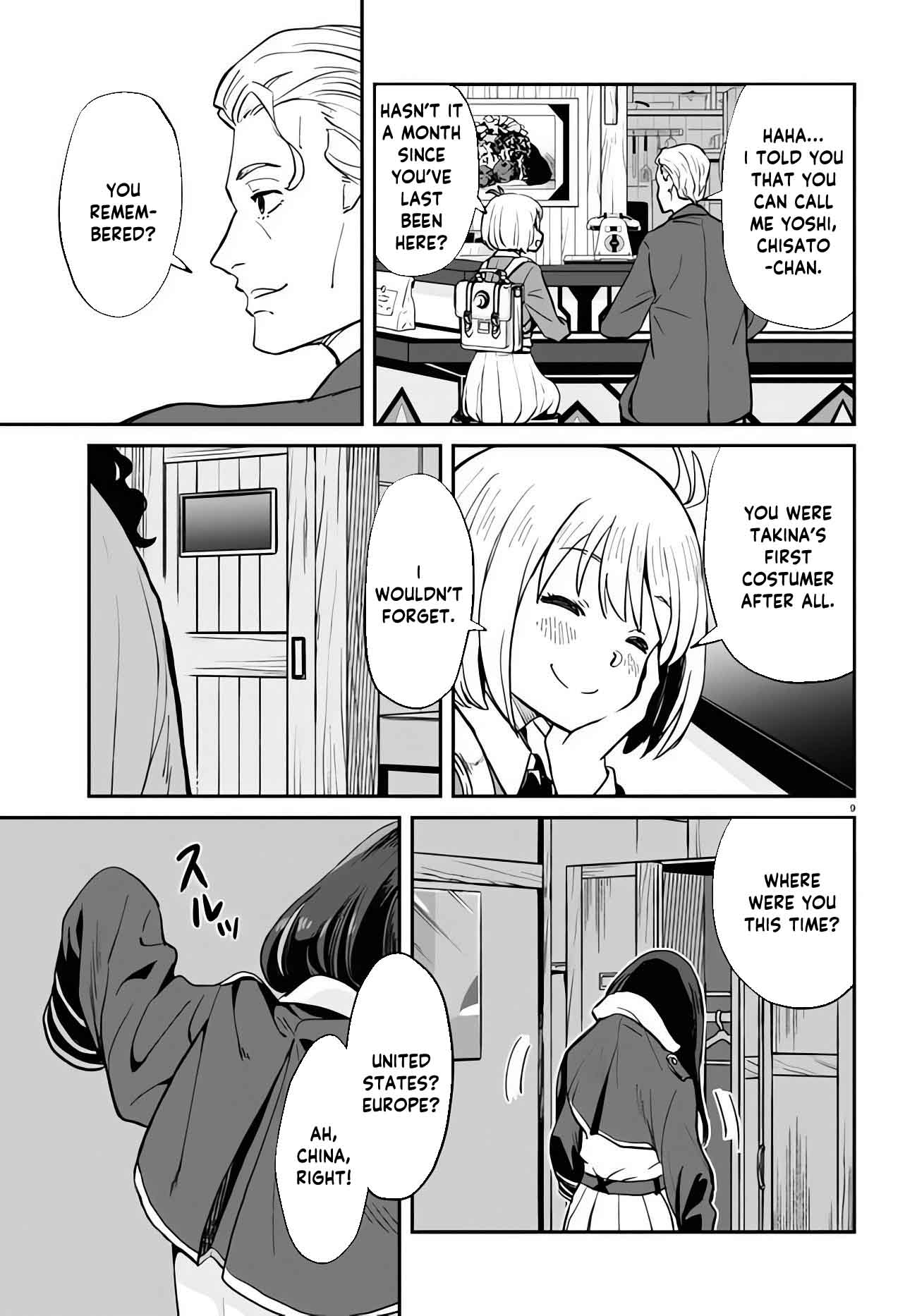 Read Lycoris Recoil ENGLISH Manga Online