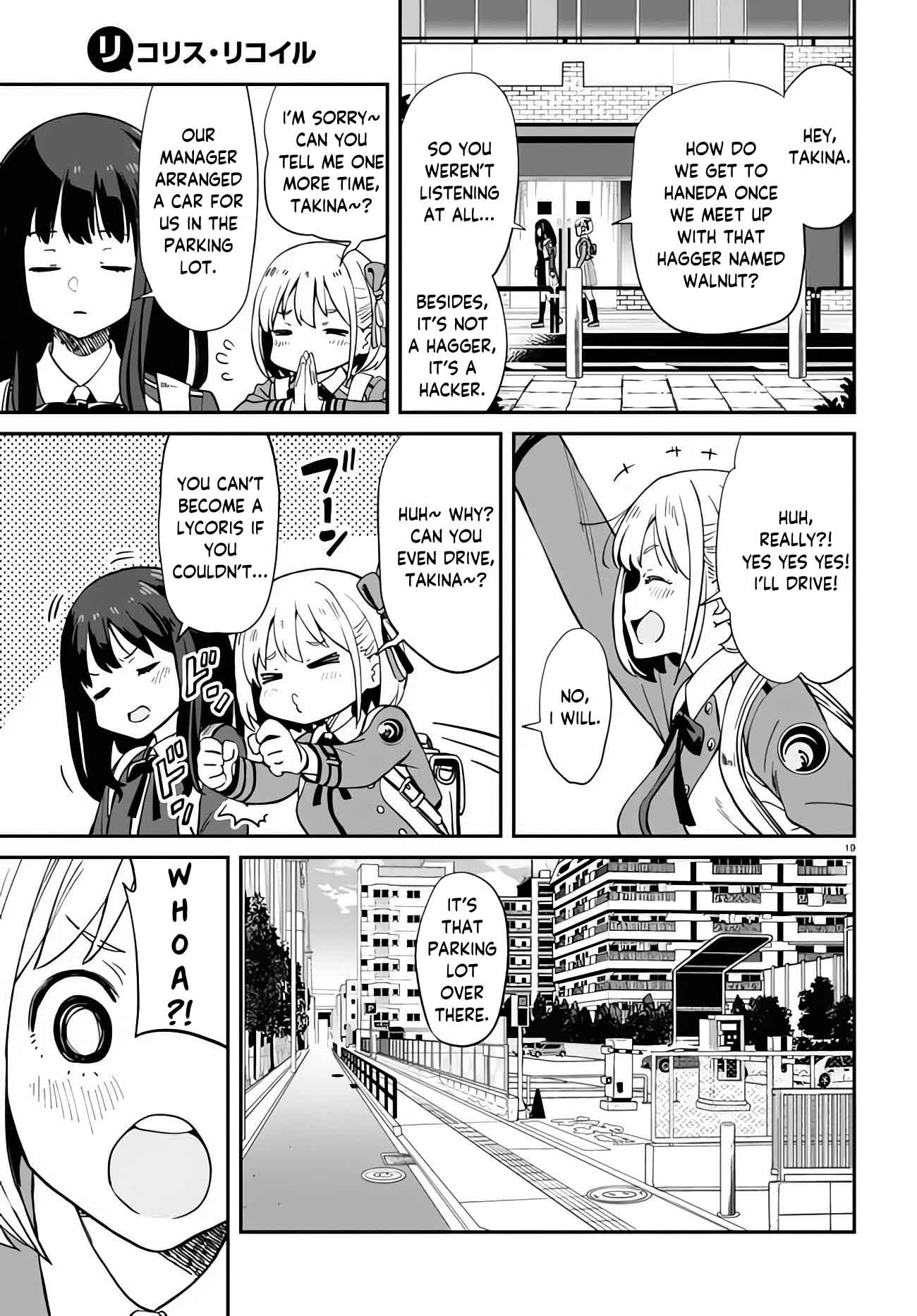 Read Lycoris Recoil ENGLISH Manga Online