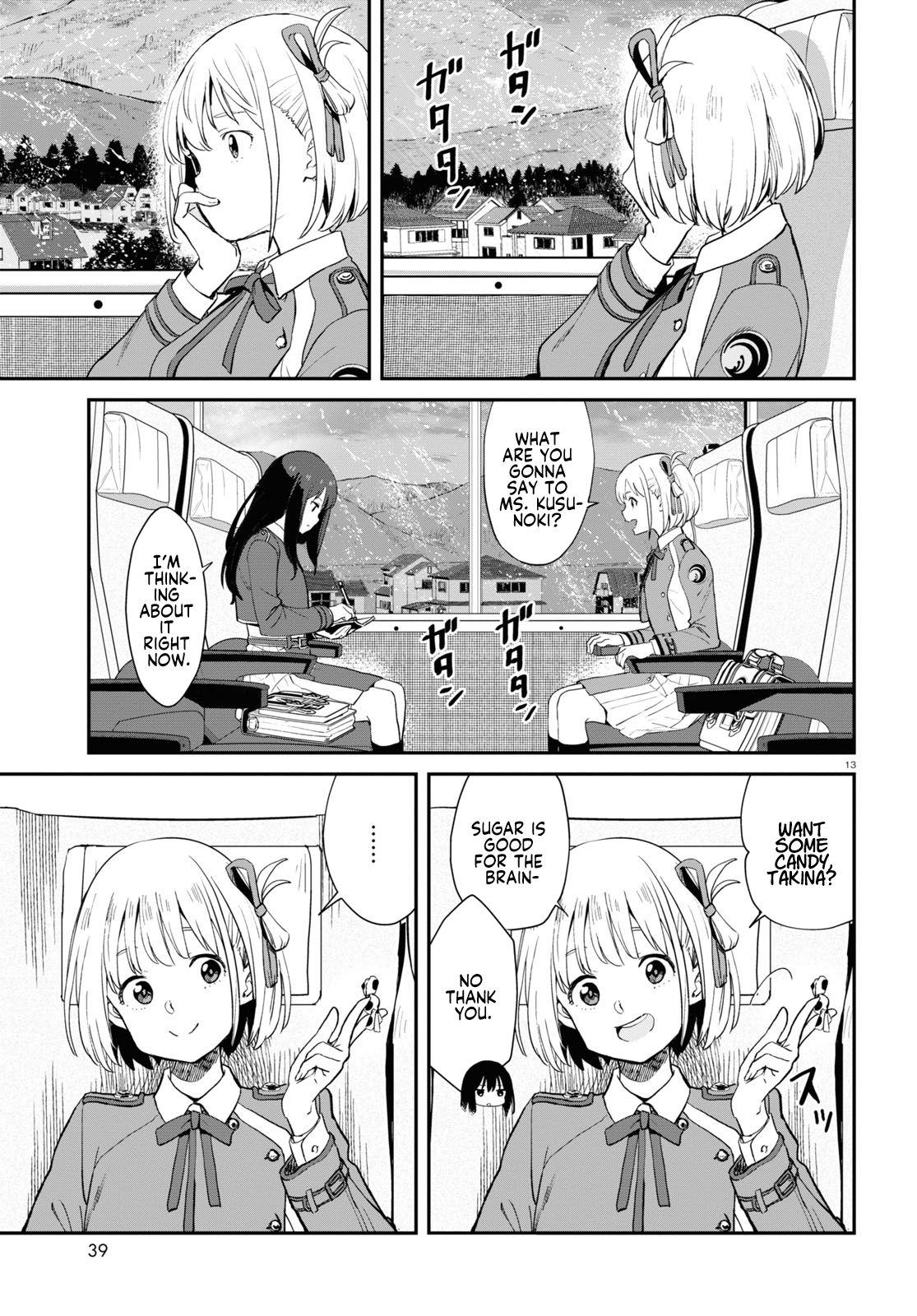 Read Lycoris Recoil ENGLISH Manga Online