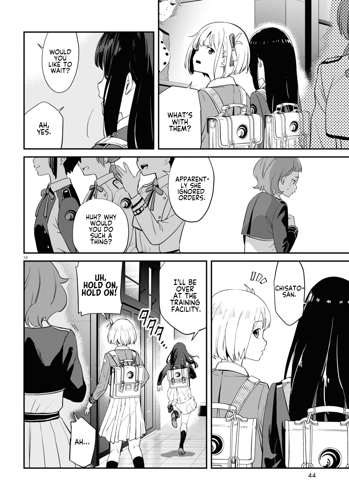 Read Lycoris Recoil ENGLISH Manga Online