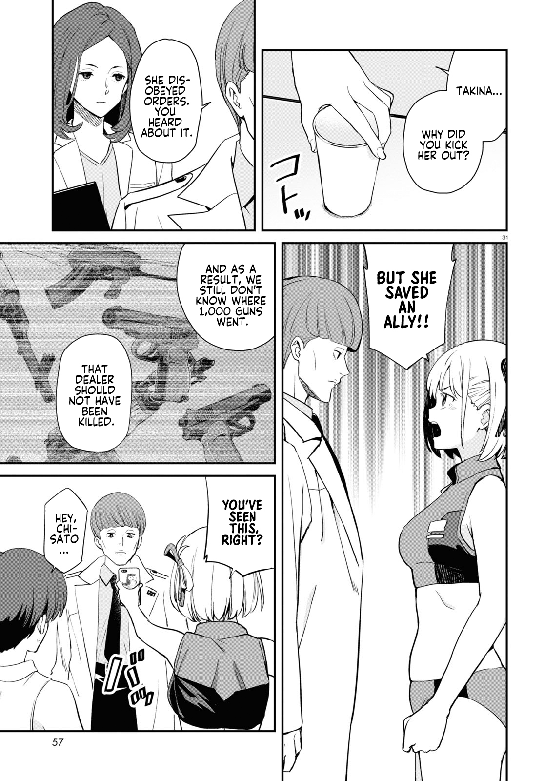 Read Lycoris Recoil ENGLISH Manga Online