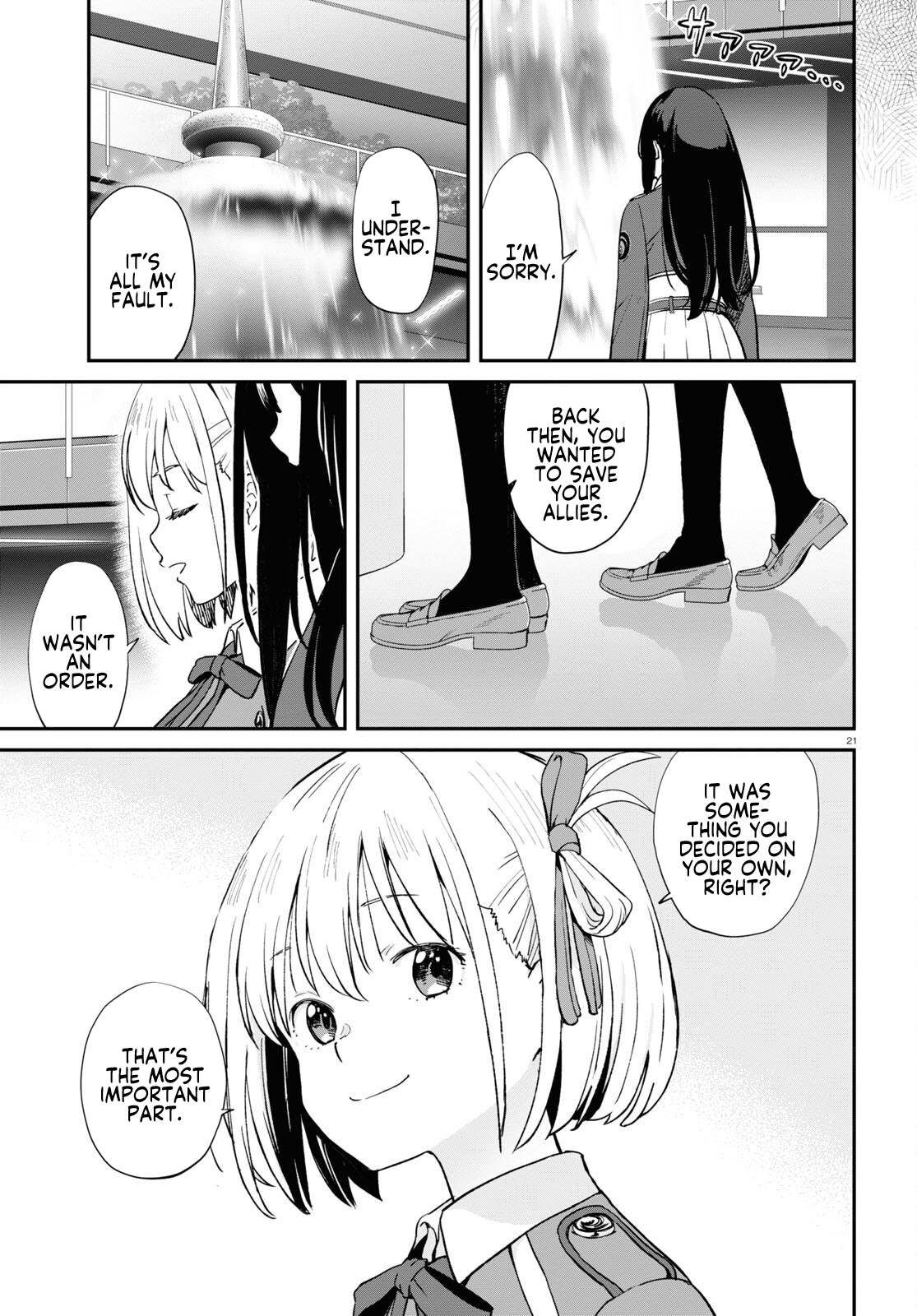 Read Lycoris Recoil ENGLISH Manga Online