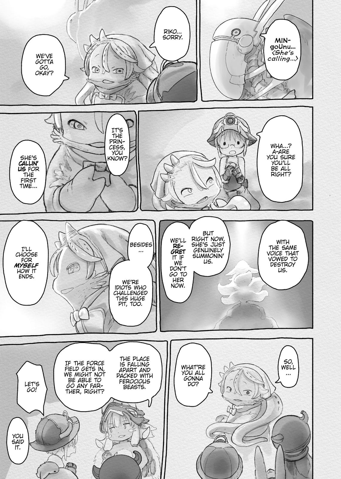 Read Made in Abyss ENGLISH Manga Online