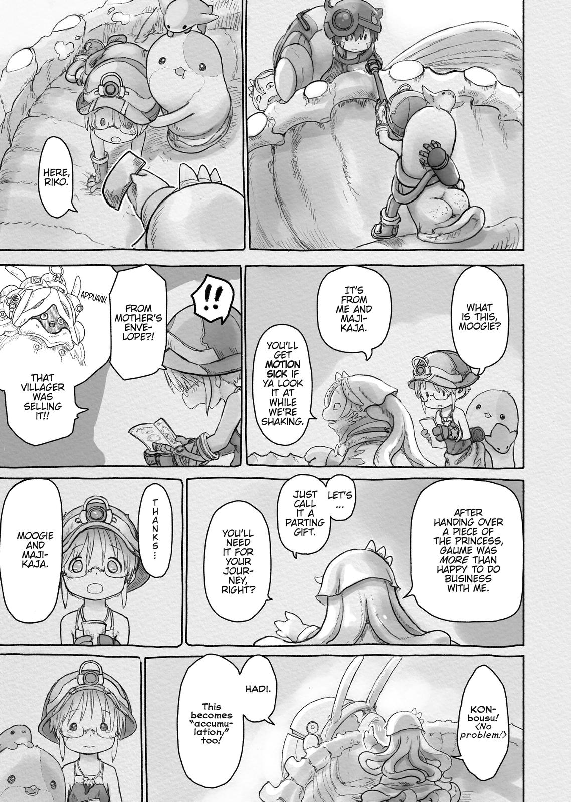 Read Made in Abyss ENGLISH Manga Online