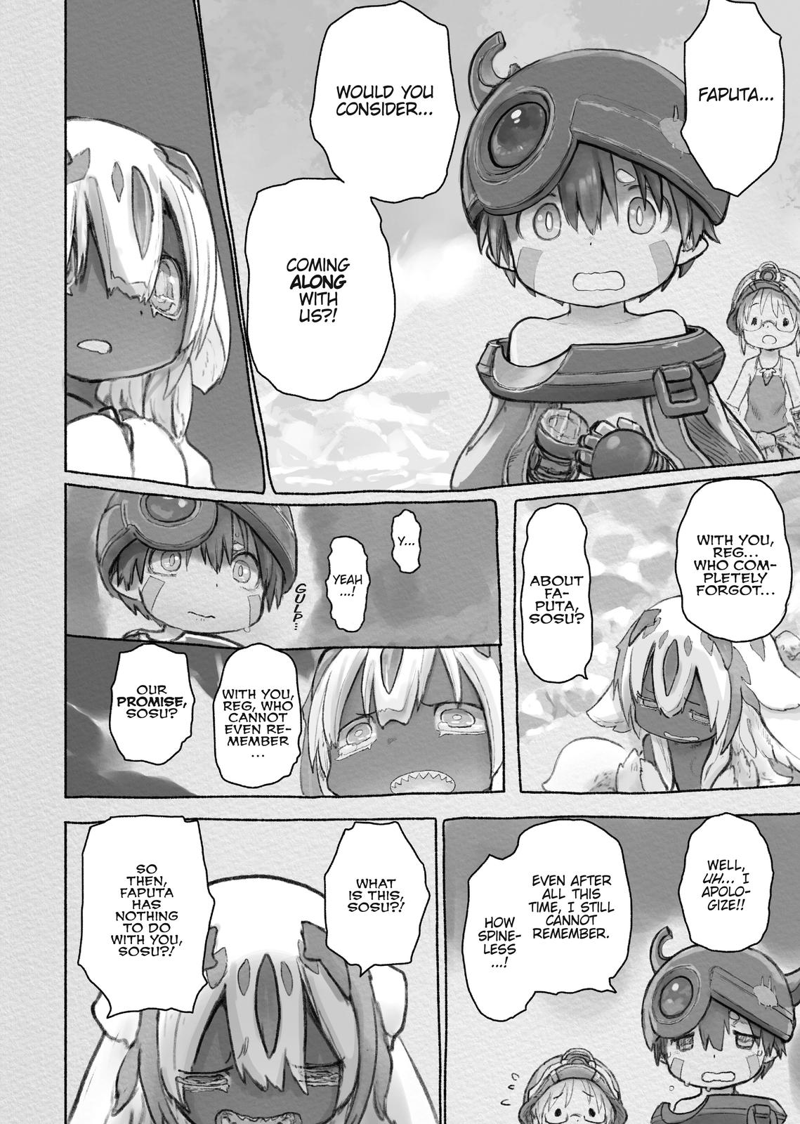 Read Made in Abyss ENGLISH Manga Online