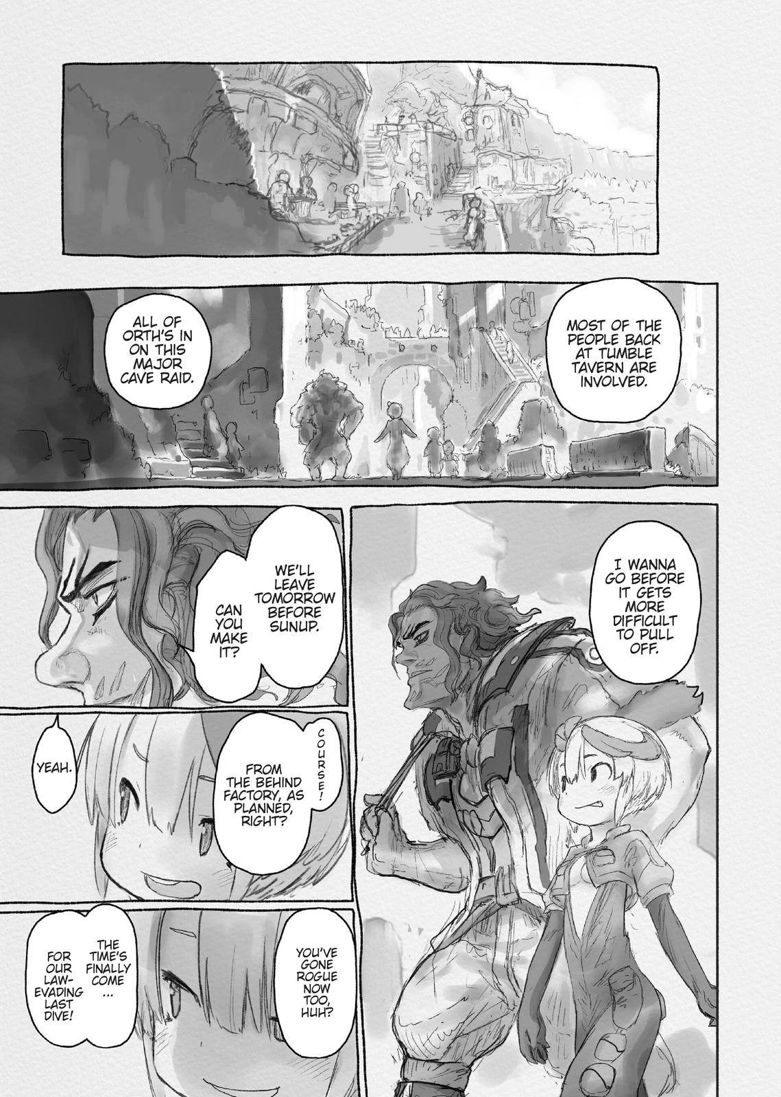 Read Made in Abyss ENGLISH Manga Online