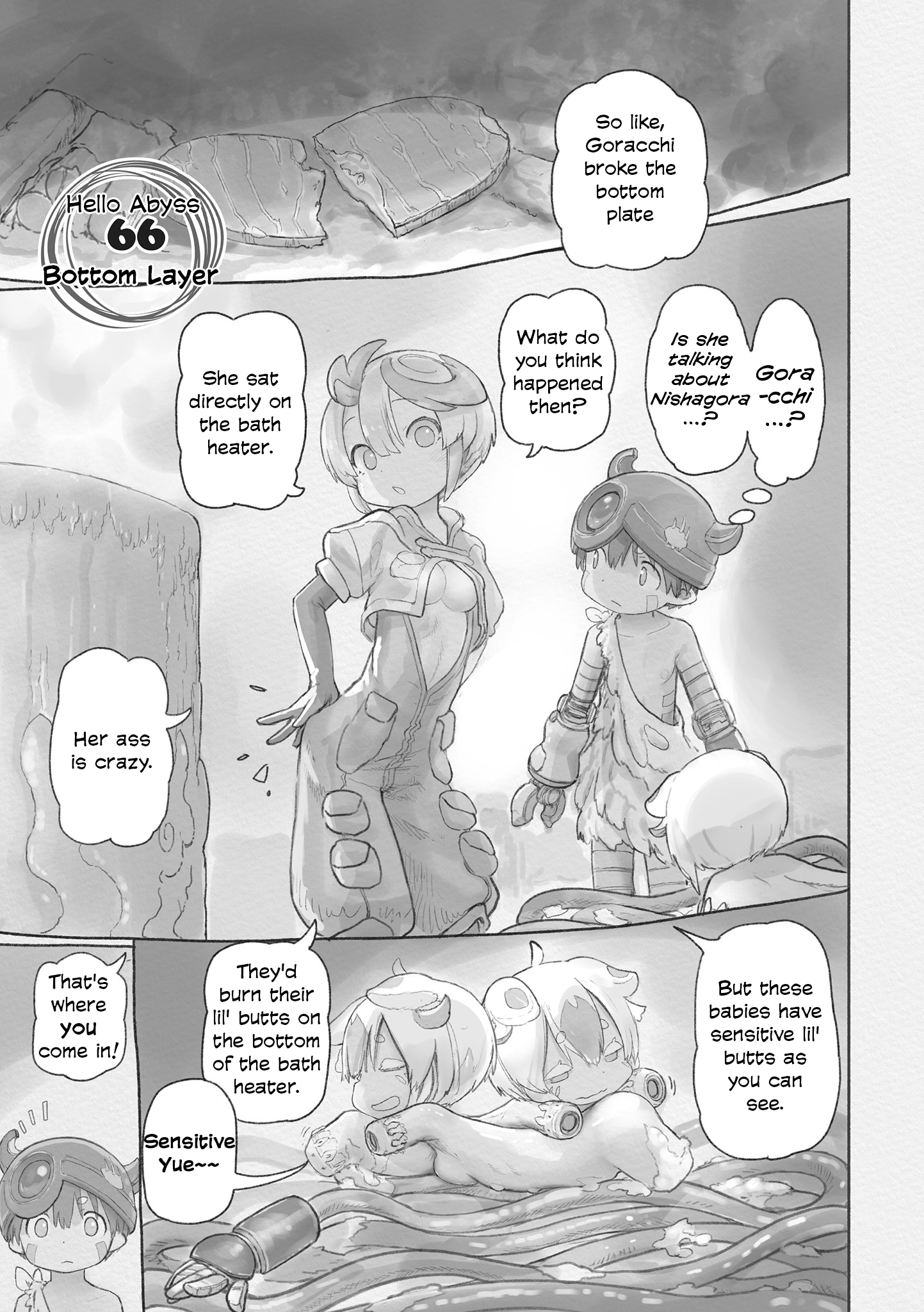 Read Made in Abyss ENGLISH Manga Online