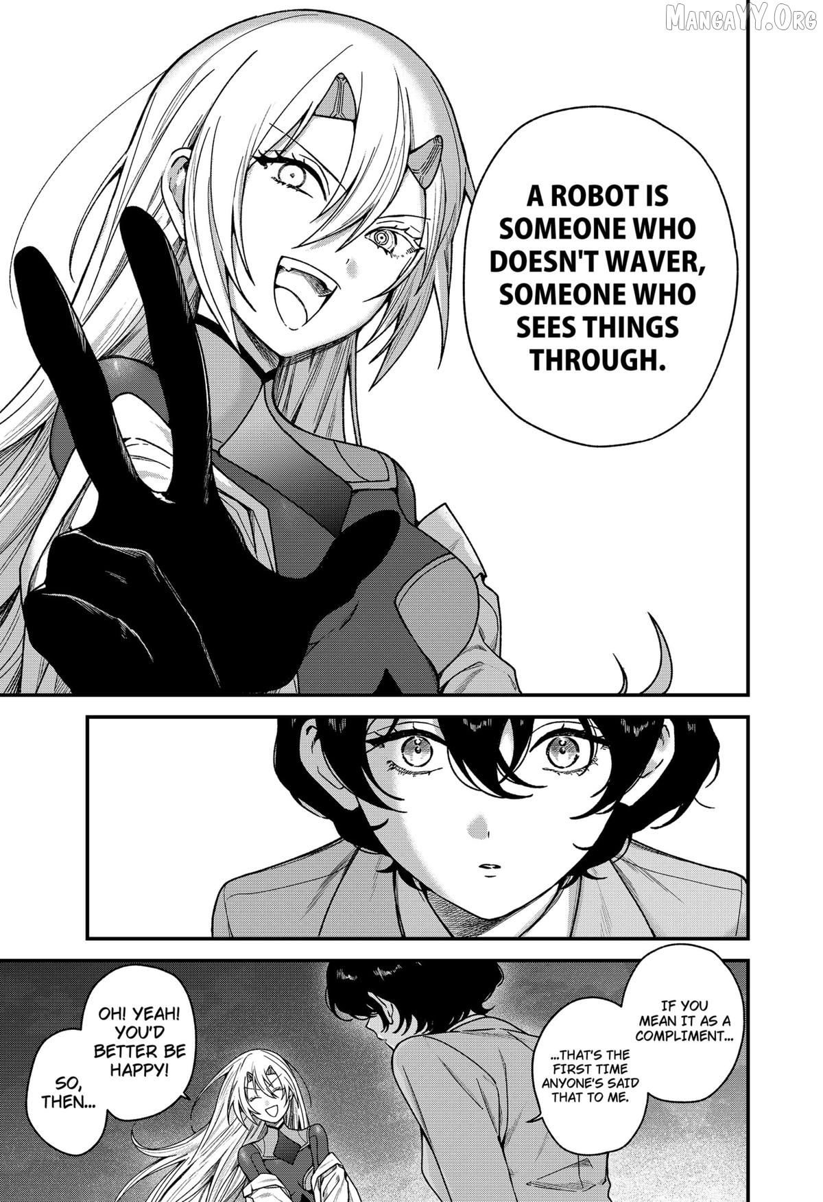 Read Manaka the Human and the Slaughter Robot ENGLISH Manga Online