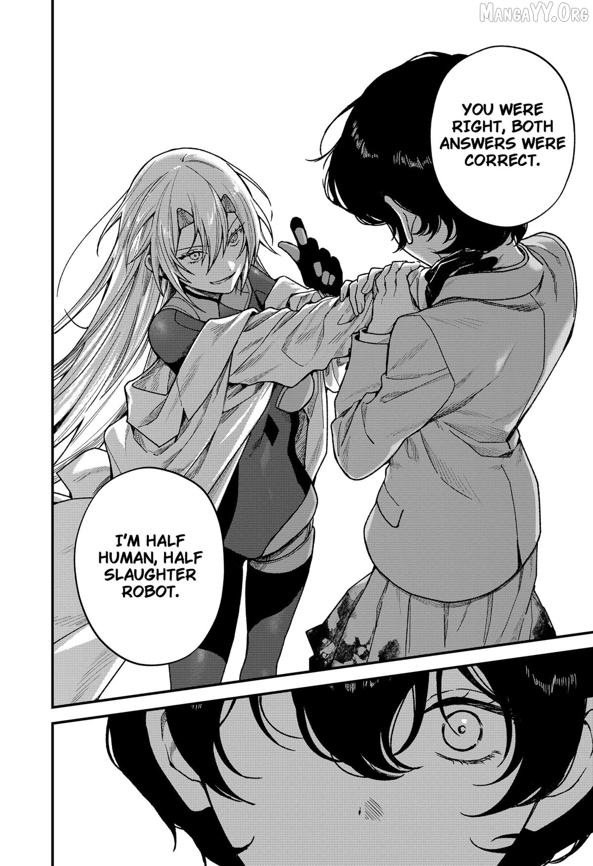 Read Manaka the Human and the Slaughter Robot ENGLISH Manga Online