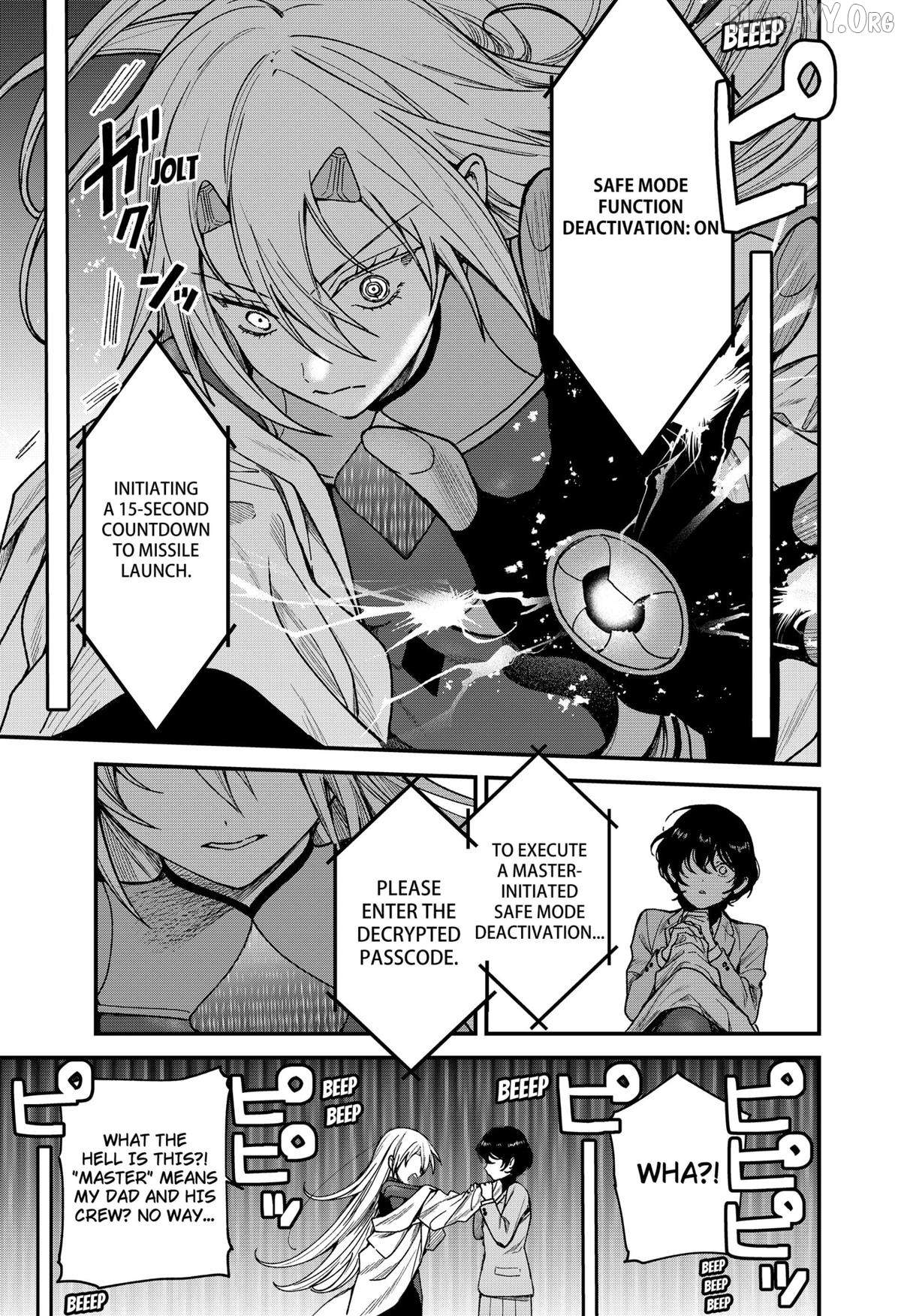 Read Manaka the Human and the Slaughter Robot ENGLISH Manga Online