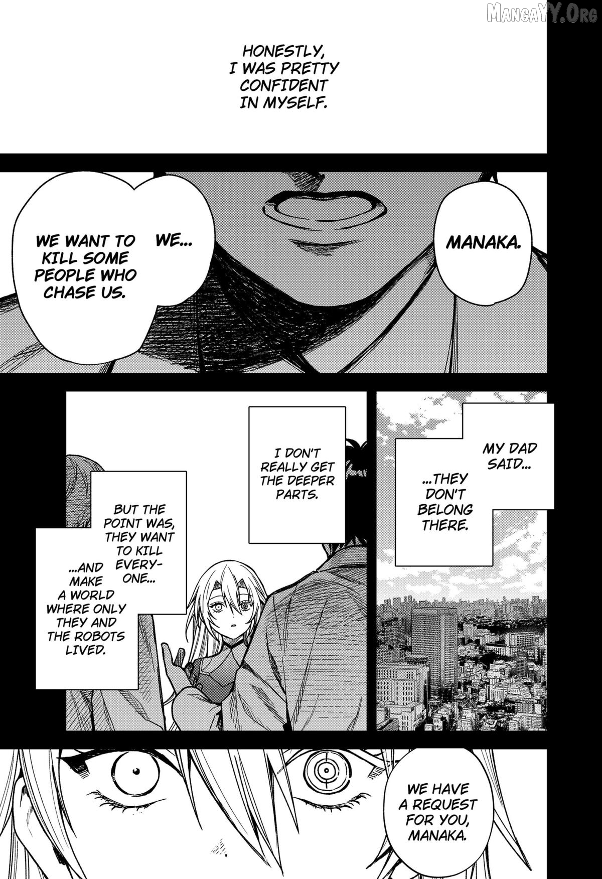 Read Manaka the Human and the Slaughter Robot ENGLISH Manga Online