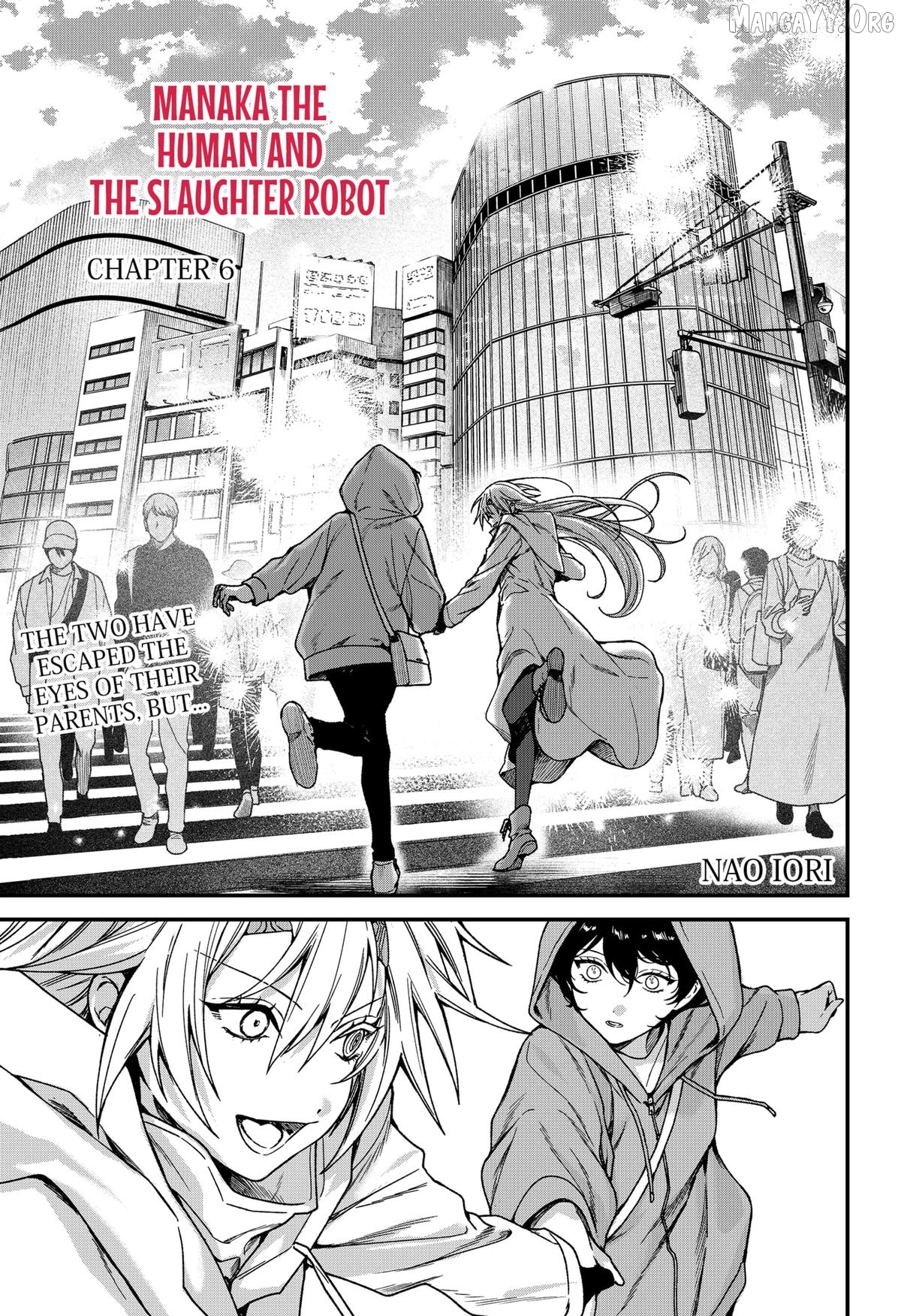 Read Manaka the Human and the Slaughter Robot ENGLISH Manga Online