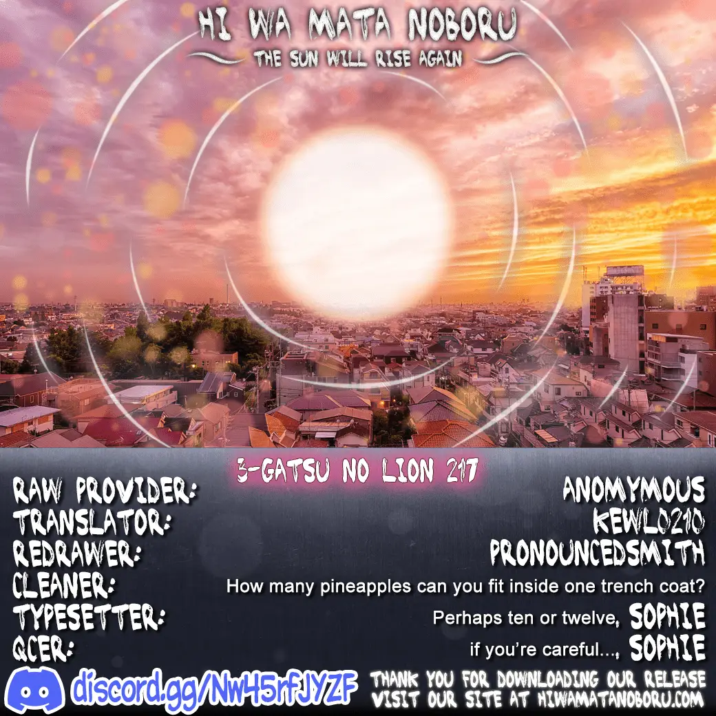 Read March Comes in Like a Lion ENGLISH Manga Online