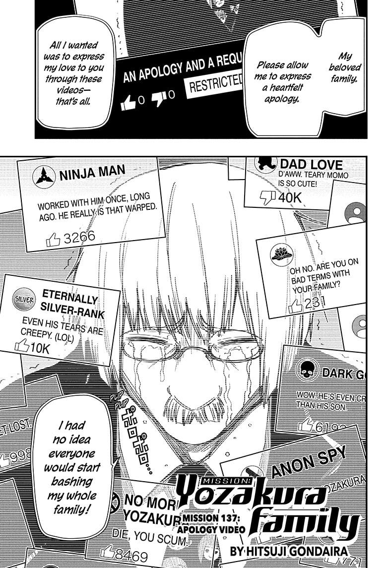 Read Mission_ Yozakura Family ENGLISH Manga Online