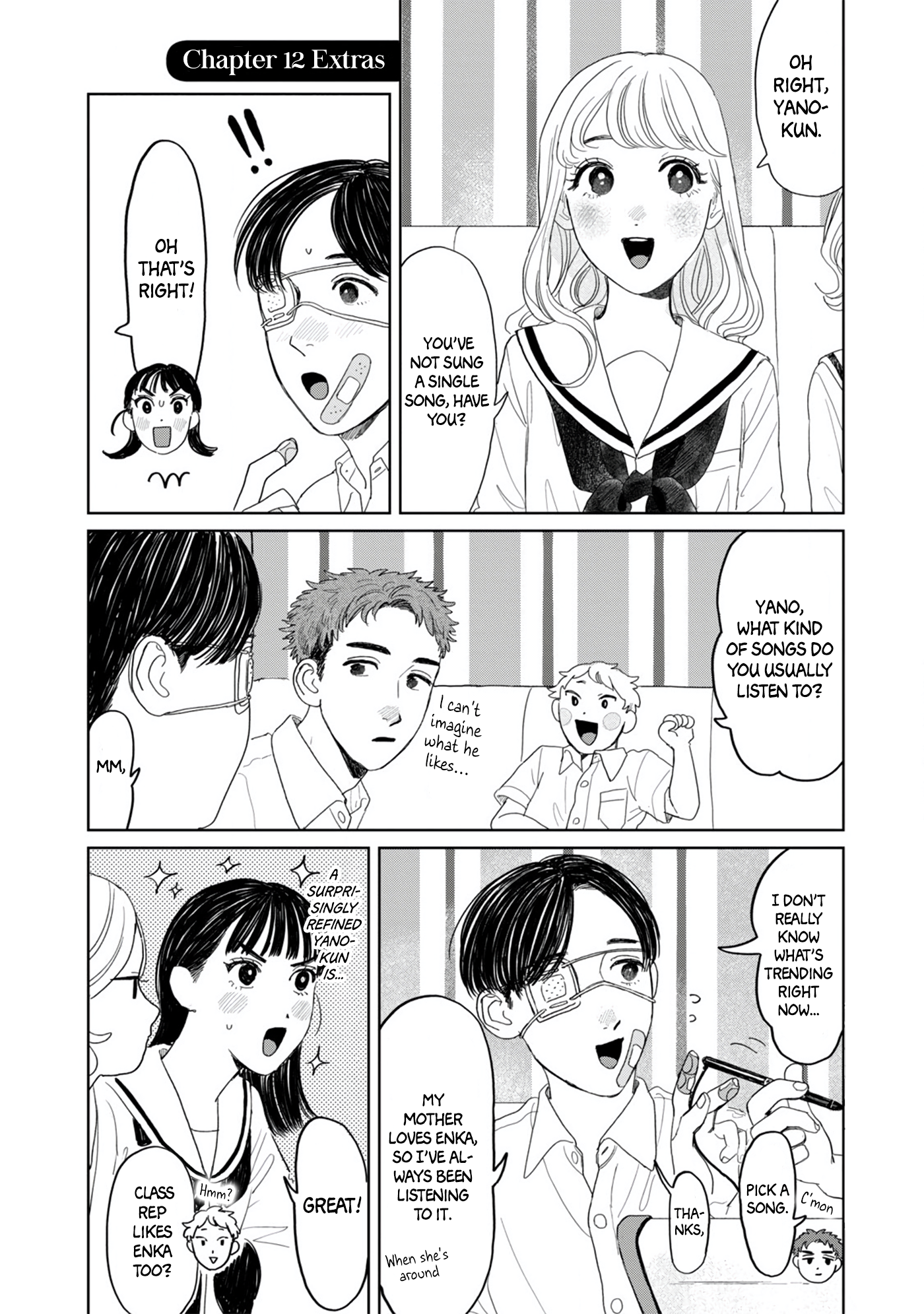 Read Mr. Yano's Ordinary Days ENGLISH Manga Online