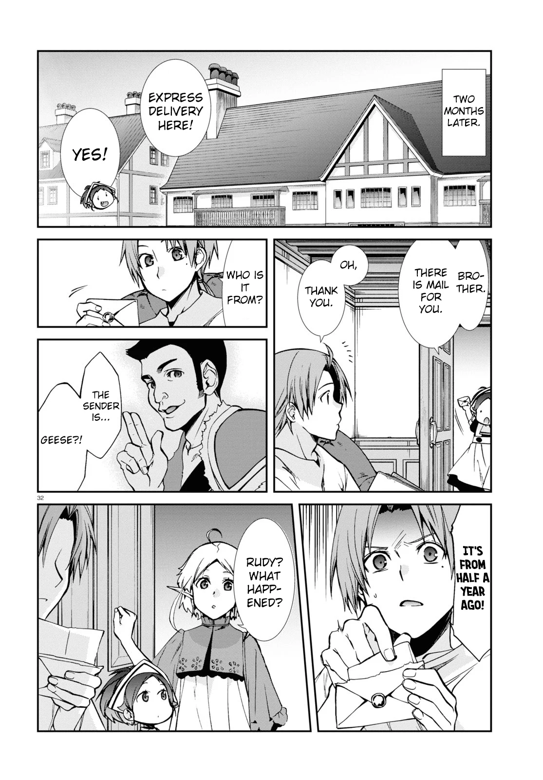 Read Mushoku Tensei_ Jobless Reincarnation ENGLISH Manga Online