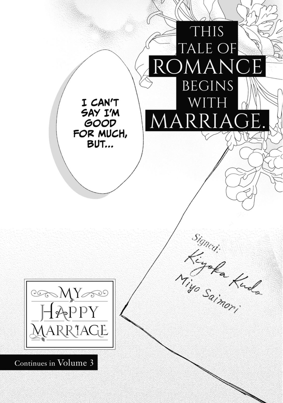 Read My Happy Marriage ENGLISH Manga Online