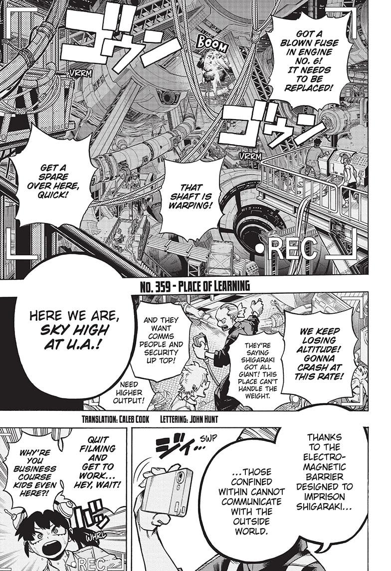 Read My Hero Academia ENGLISH Manga Online