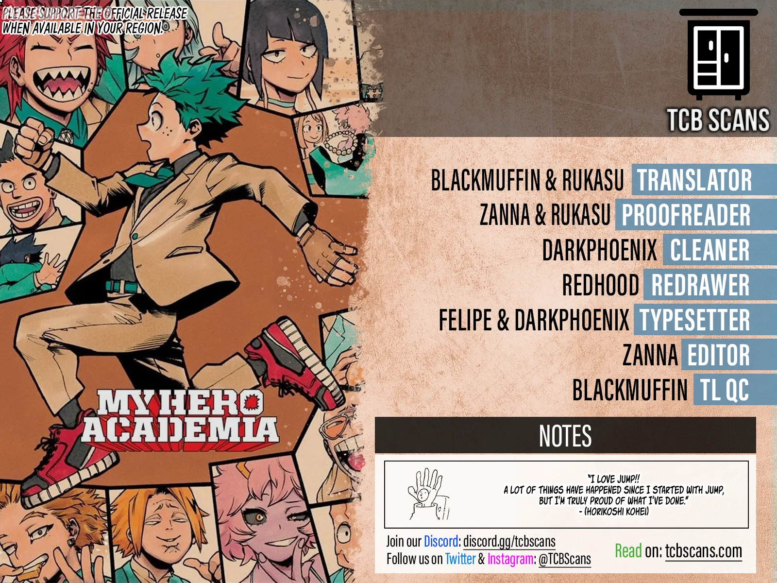 Read My Hero Academia ENGLISH Manga Online