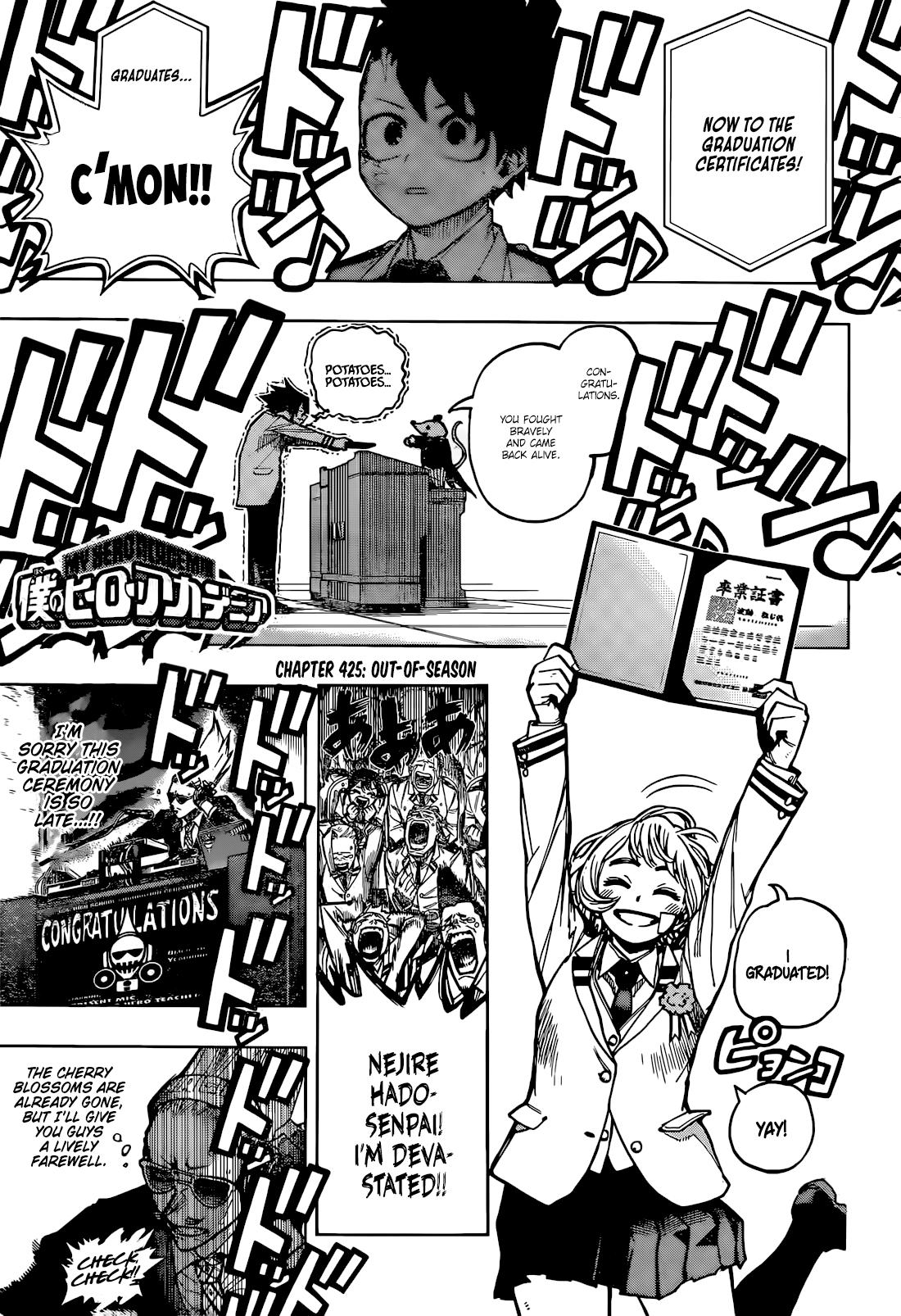 Read My Hero Academia ENGLISH Manga Online