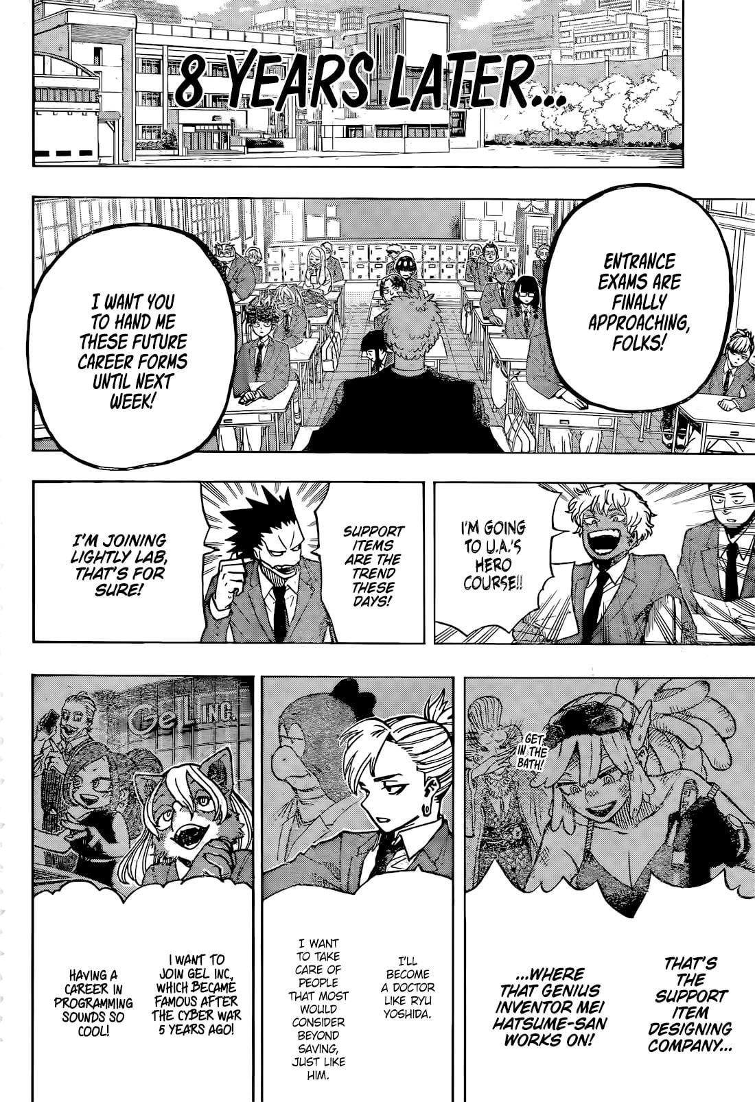 Read My Hero Academia ENGLISH Manga Online