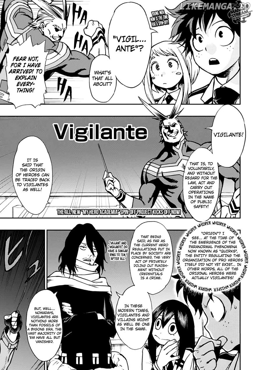 Read My Hero Academia Vigilantes ENGLISH Manga Online