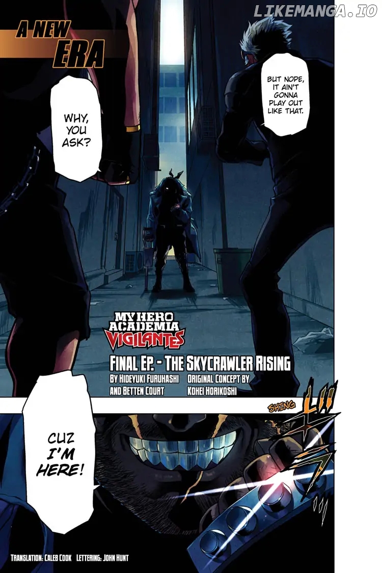 Read My Hero Academia Vigilantes ENGLISH Manga Online
