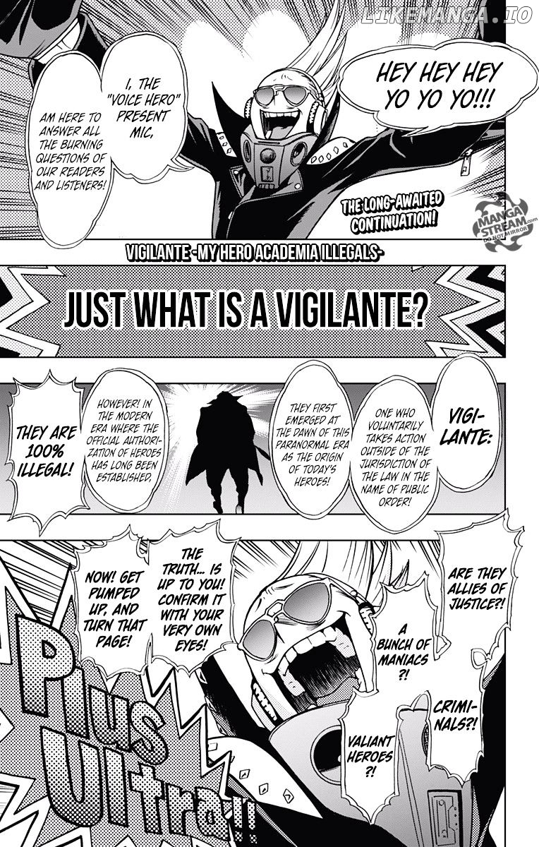 Read My Hero Academia Vigilantes ENGLISH Manga Online