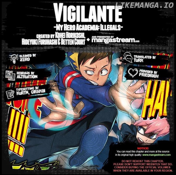 Read My Hero Academia Vigilantes ENGLISH Manga Online