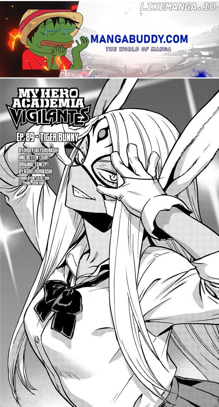 Read My Hero Academia Vigilantes ENGLISH Manga Online