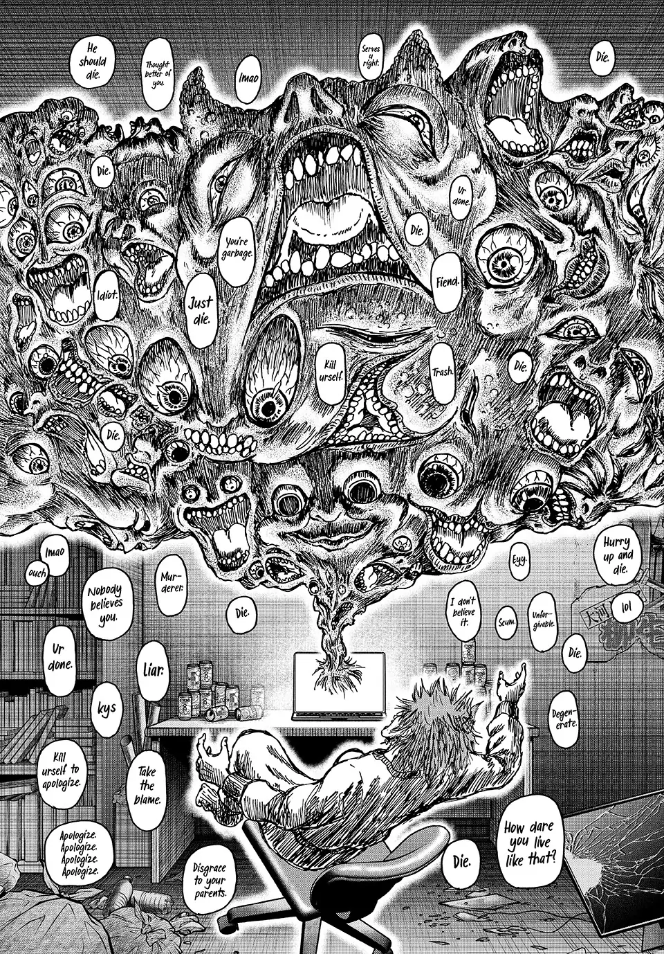 Read Ninja vs. Gokudo ENGLISH Manga Online