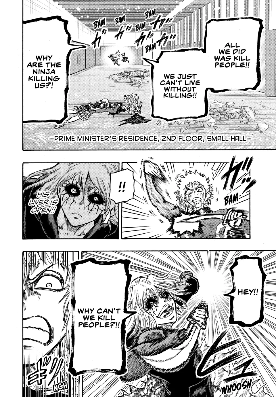 Read Ninja vs. Gokudo ENGLISH Manga Online