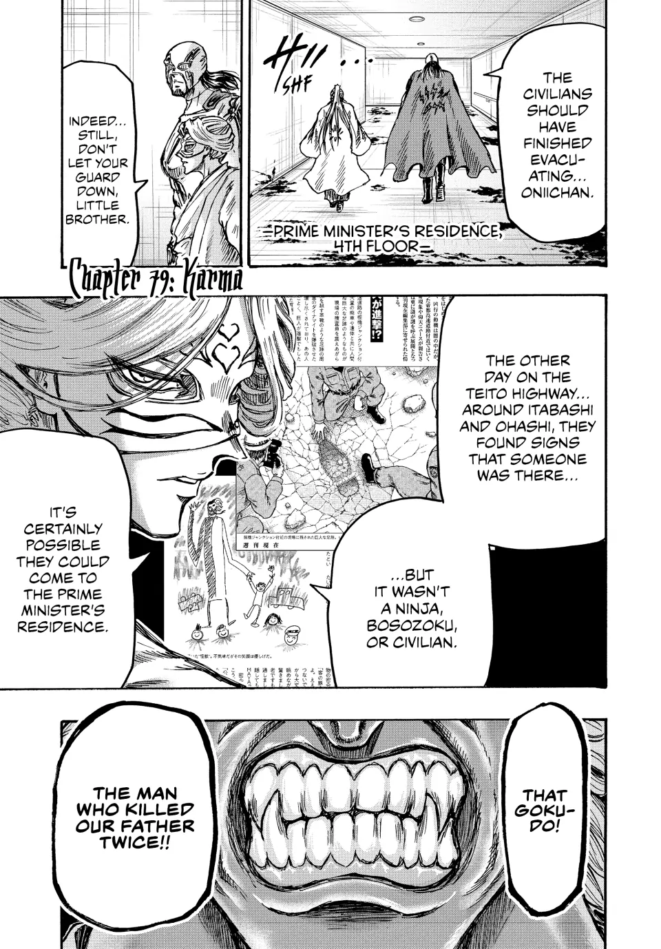 Read Ninja vs. Gokudo ENGLISH Manga Online