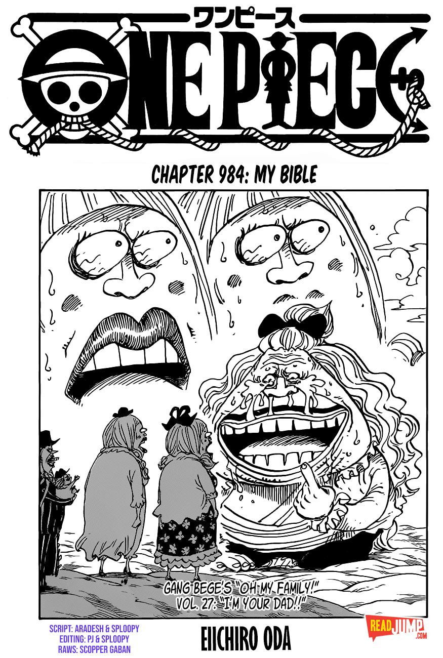 Read One Piece ENGLISH Manga Online