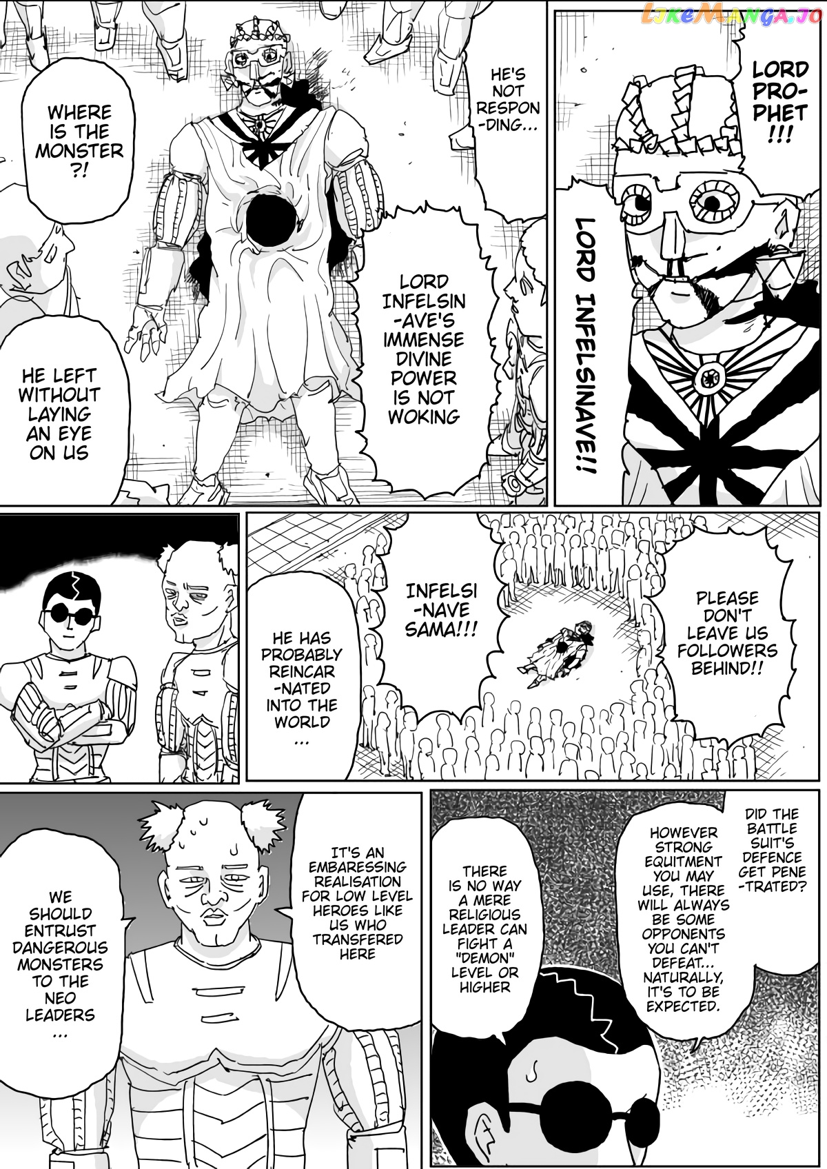 Read One-Punch Man (ONE) ENGLISH Manga Online