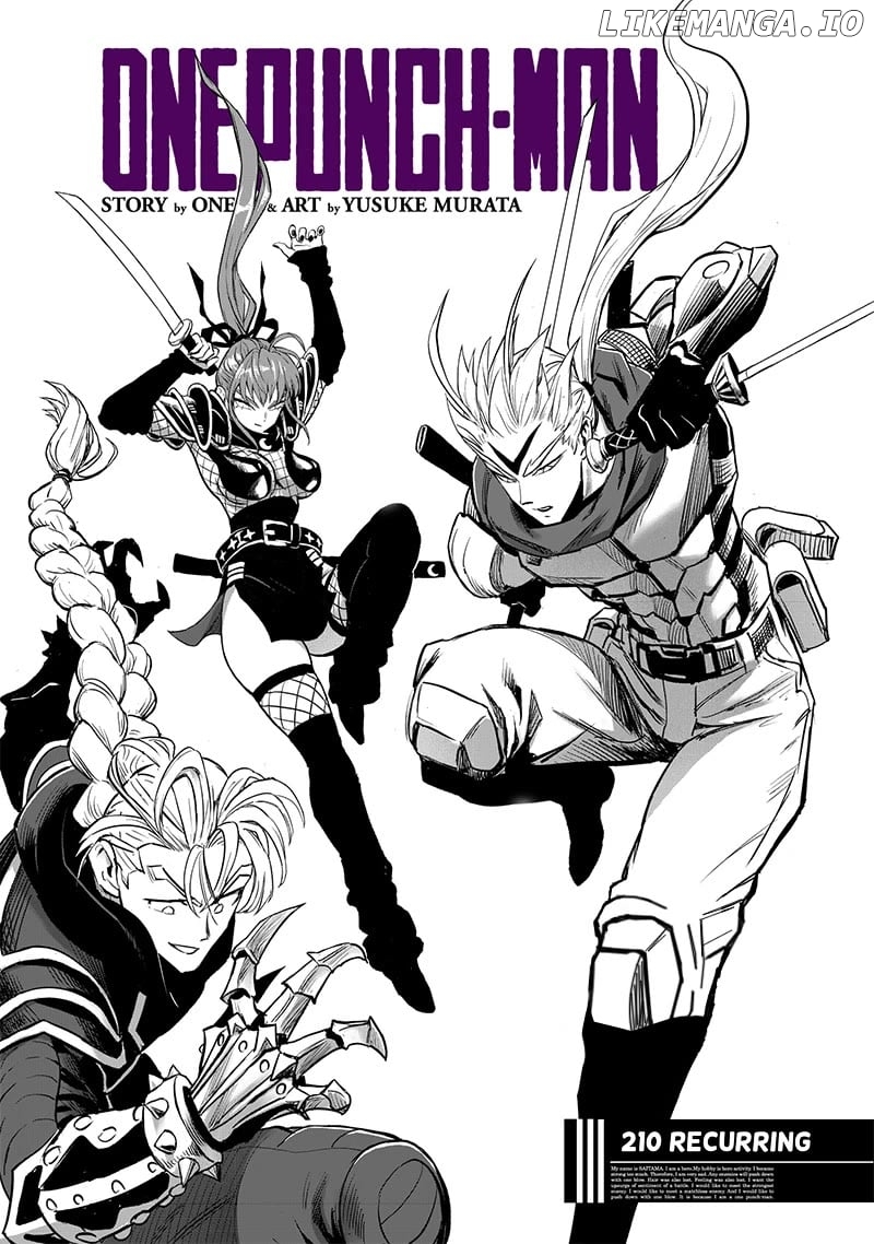 Read One-Punch Man ENGLISH Manga Online