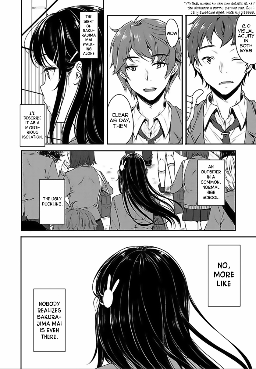 Read Rascal Does Not Dream of Bunny Girl Senpai ENGLISH Manga Online