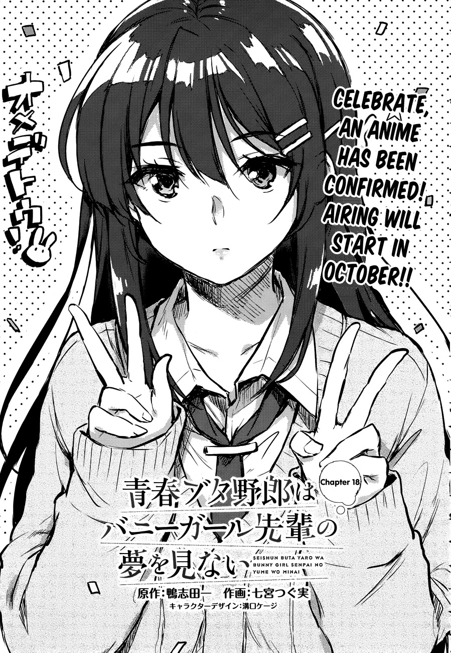 Read Rascal Does Not Dream of Bunny Girl Senpai ENGLISH Manga Online
