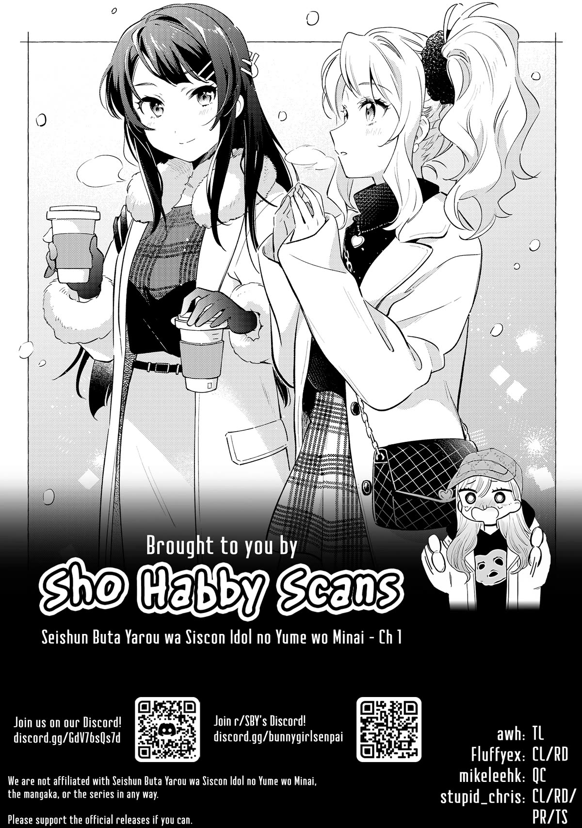 Read Rascal Does Not Dream of Siscon Idol ENGLISH Manga Online