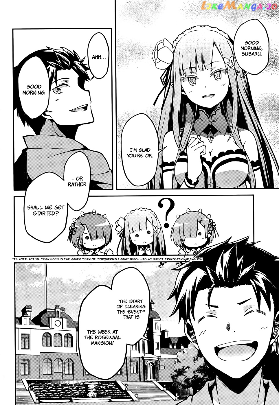 Read Re_Zero Kara Hajimeru Isekai Seikatsu - Dainishou - Yashiki no Shuukan Hen ENGLISH Manga Online