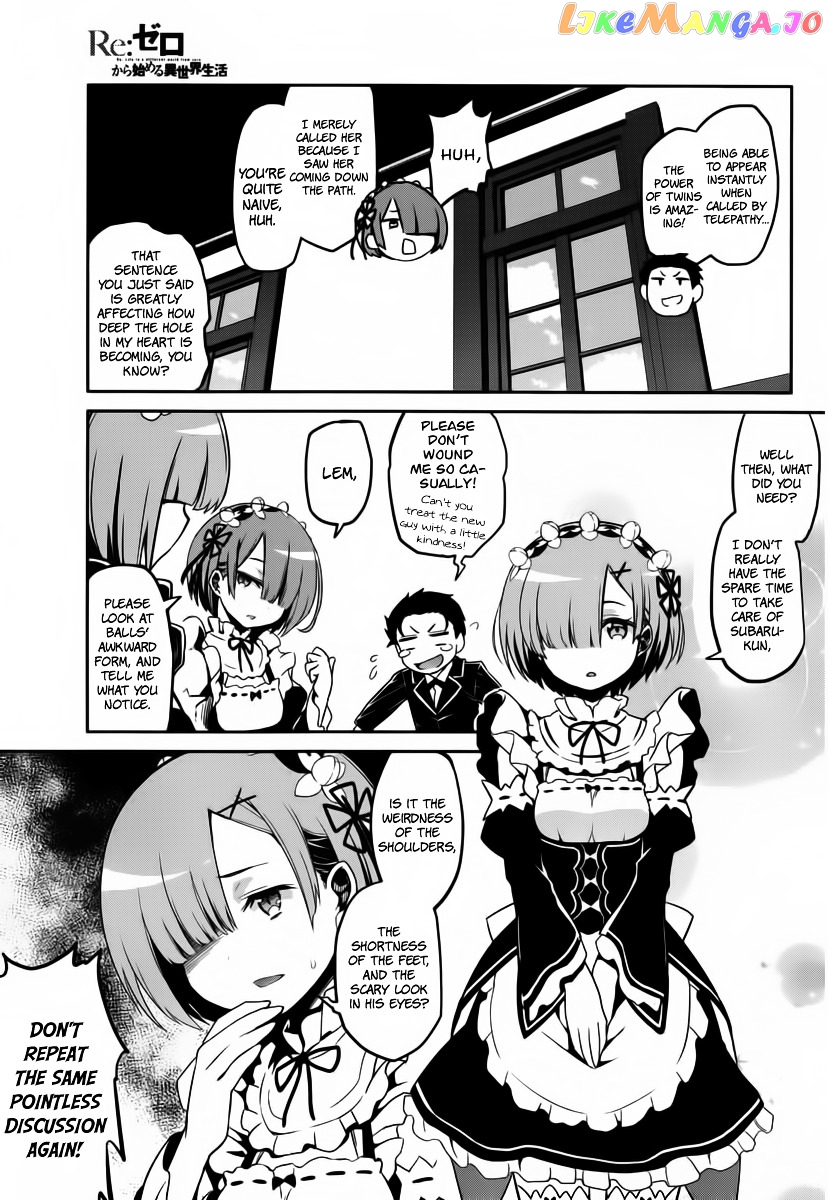 Read Re_Zero Kara Hajimeru Isekai Seikatsu - Dainishou - Yashiki no Shuukan Hen ENGLISH Manga Online