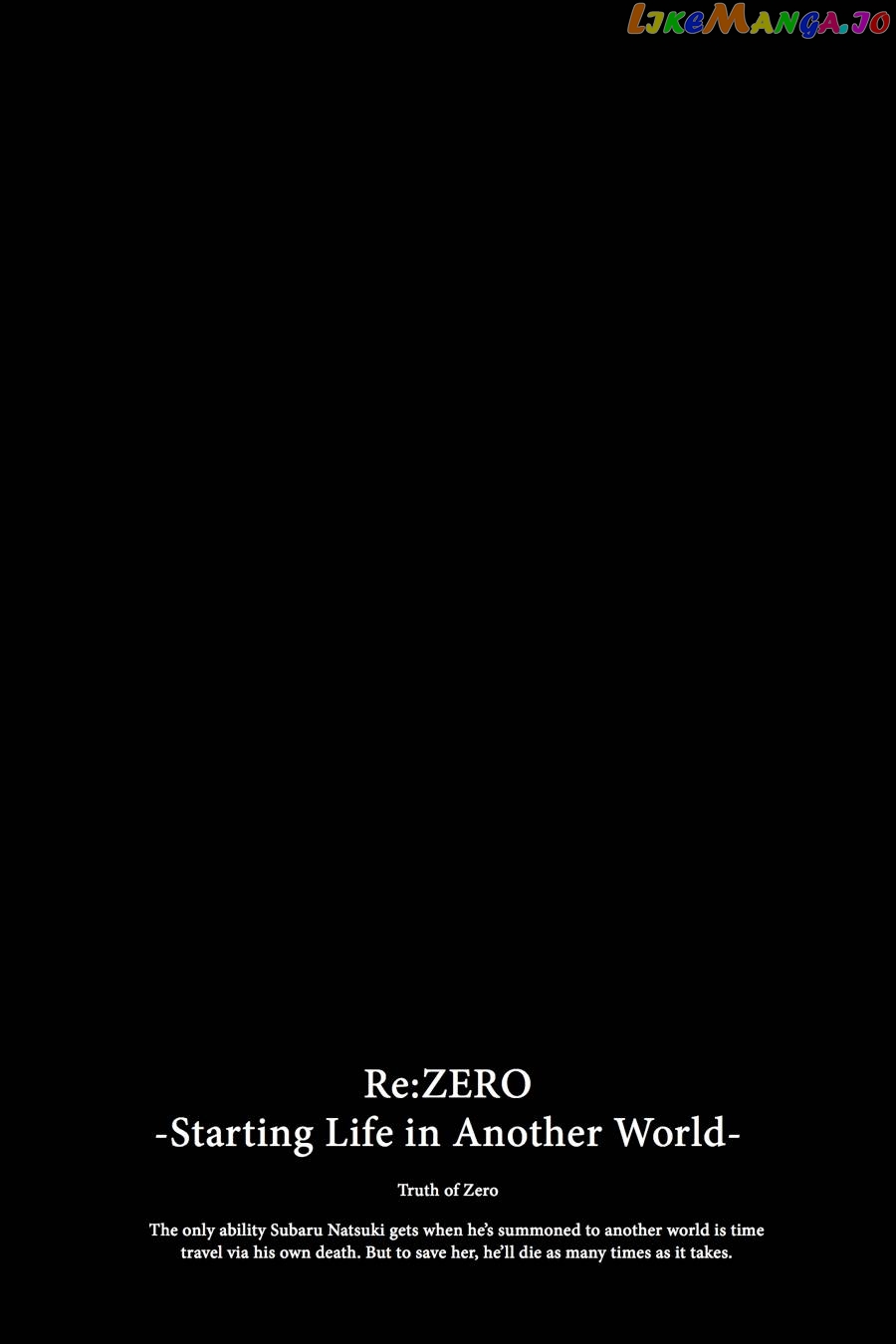 Read Re_Zero kara Hajimeru Isekai Seikatsu - Daisanshou - Truth of Zero ENGLISH Manga Online